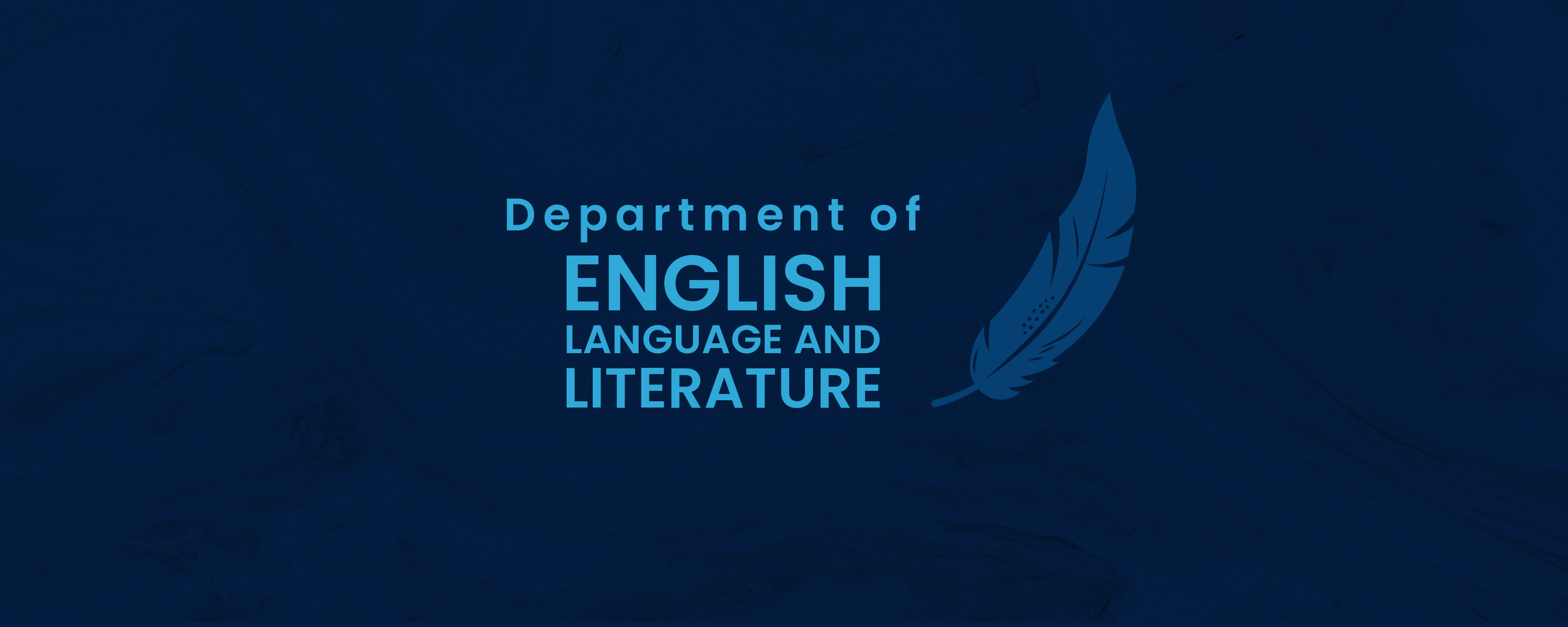 Department of English Language & Literature